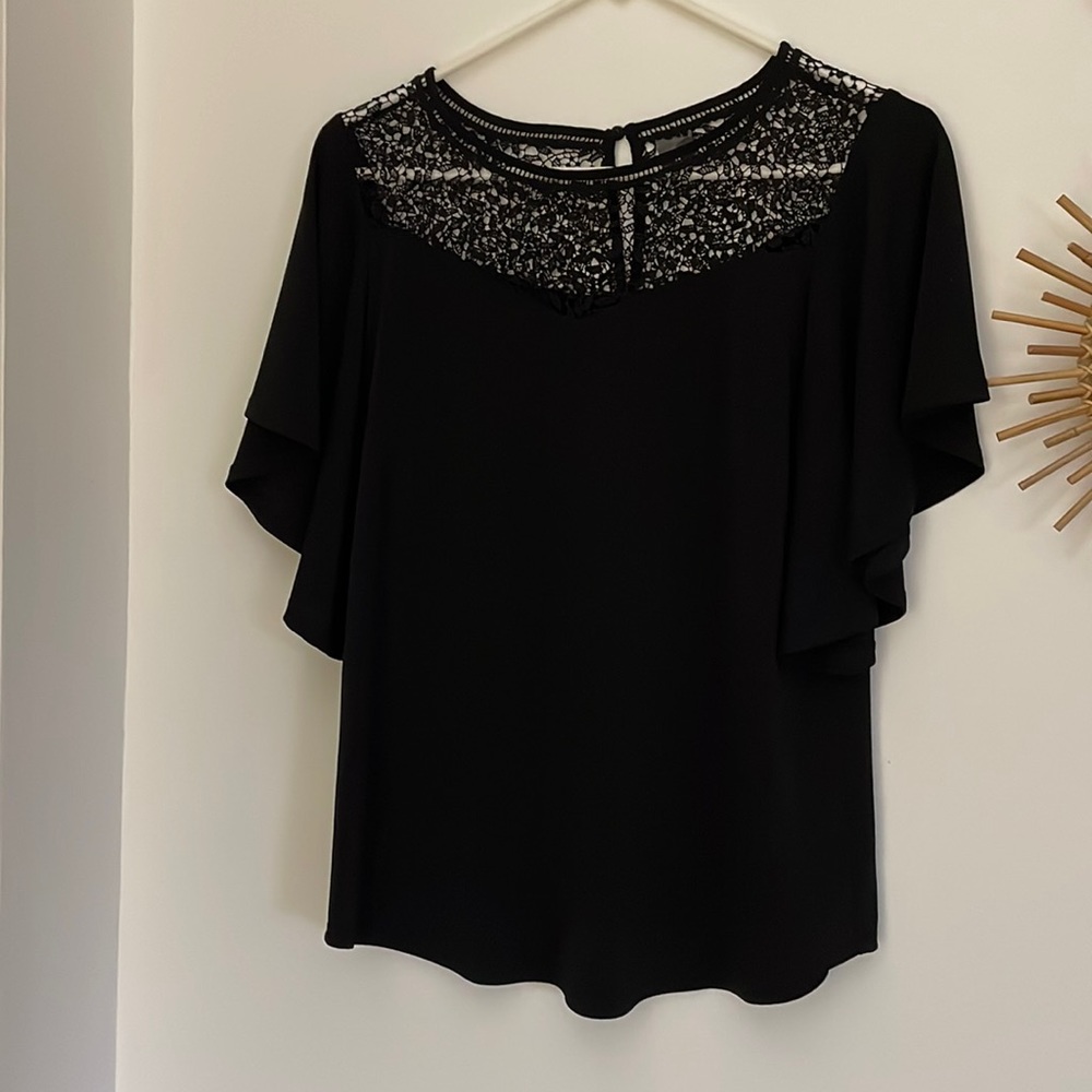 Black summer shirt